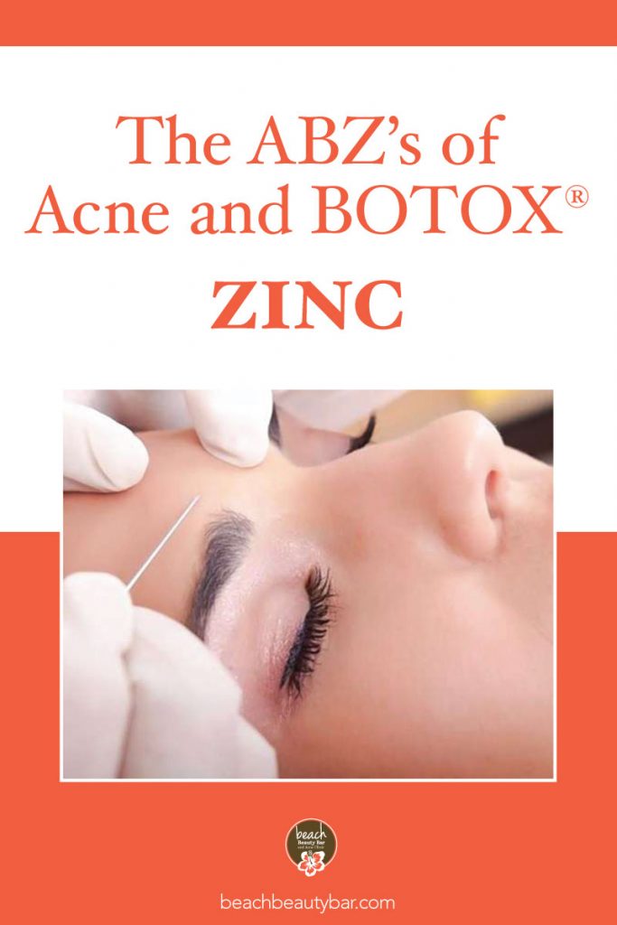 BOTOX and zinc